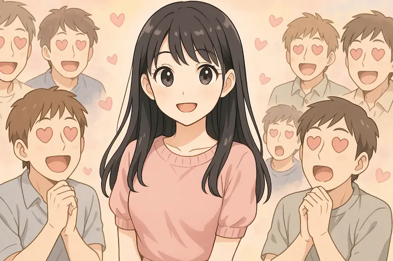 かわいい女性